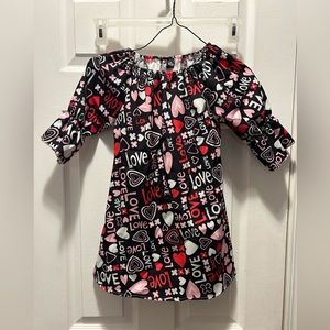 Little Girls LOVE dress perfect for Valentines